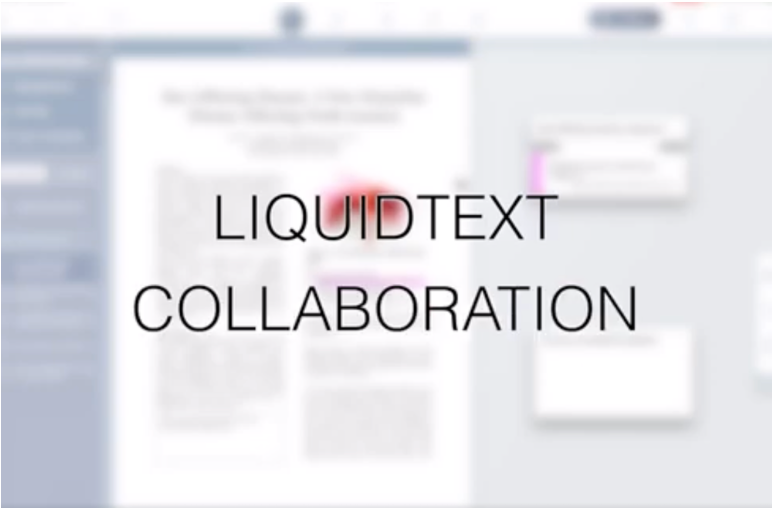 Liquidtext Collaboration