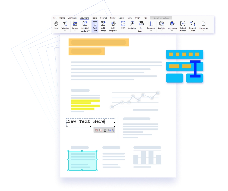 Edit PDFs with ease